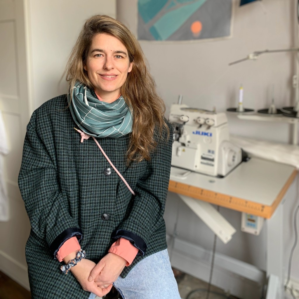 Marie Pernotte, créatrice de soies peintes dans le&nbsp;12ème