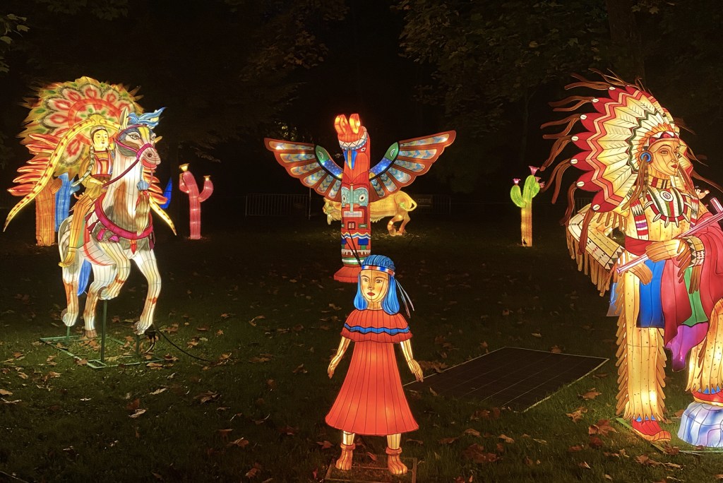 l'odyssée lumineuse parc floral de paris