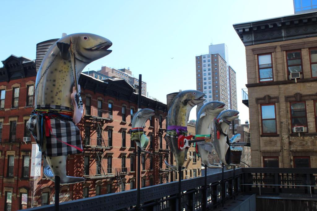 high line new york coulée verte paris